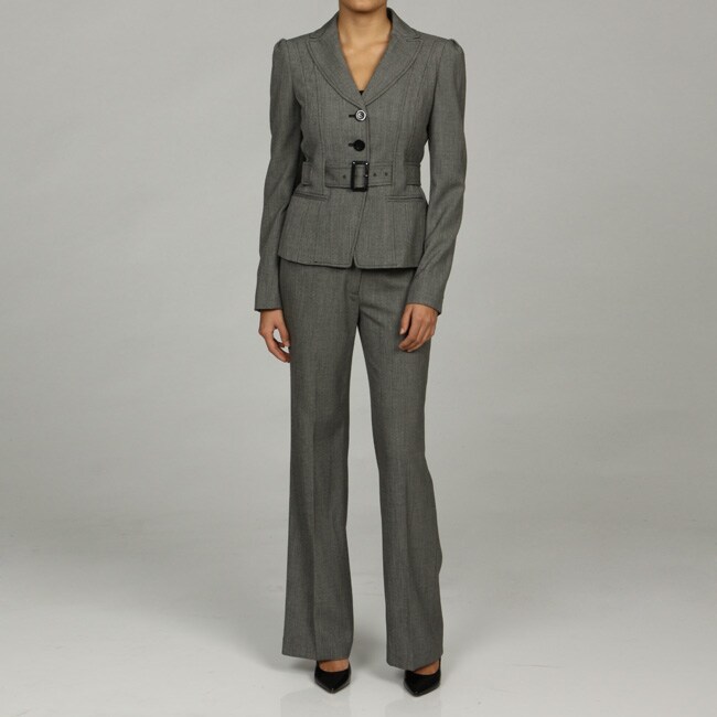 Nine West Women's 2-piece Belted Pant Suit - Overstock™ Shopping - Top ...