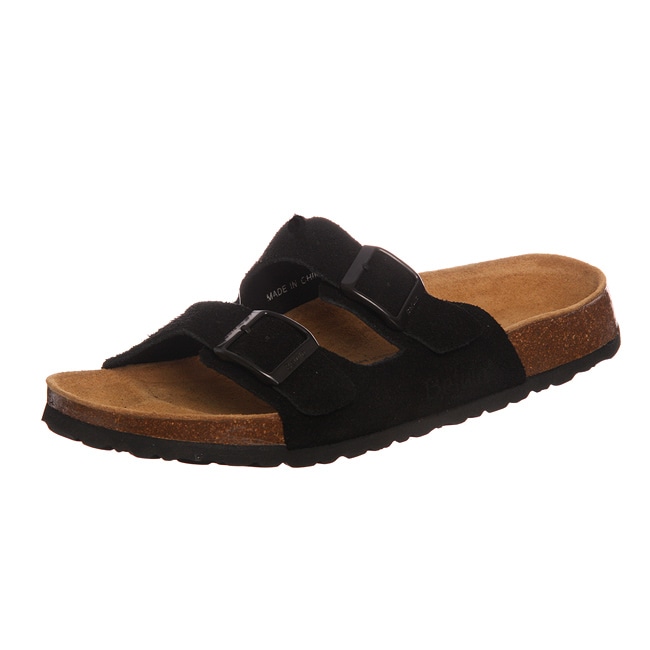 Betula by Birkenstock Men's Black Slide Sandals - 13002403 - Overstock ...
