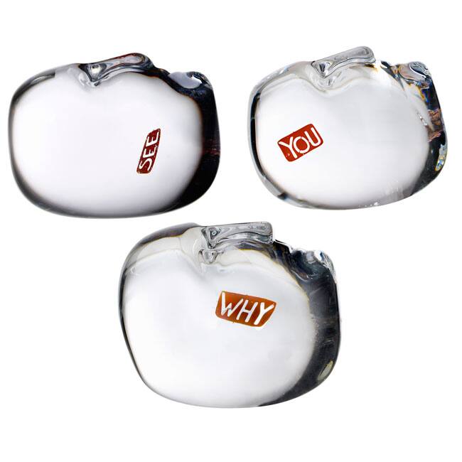 Kosta Boda Thoughts Minibrains Sculpture