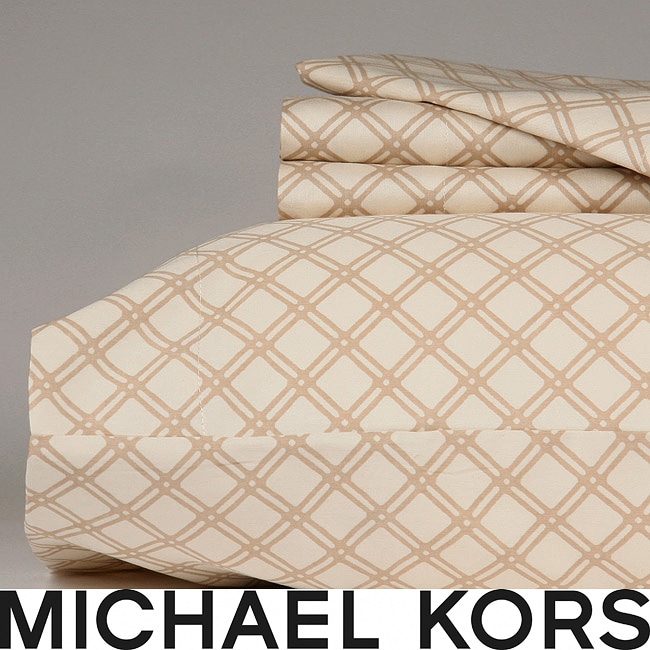 Michael Kors Phuket 300 TC Queen size Sheet Set