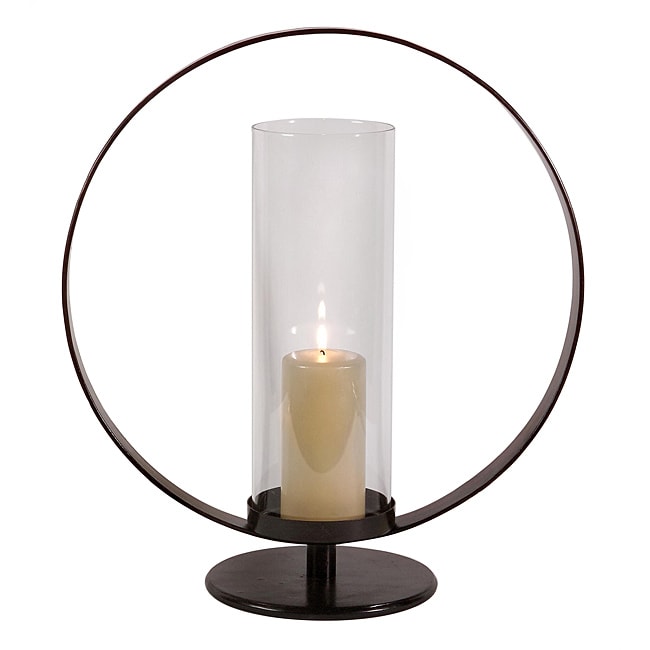 Argento Infinity Hurricane Iron Candle Holder