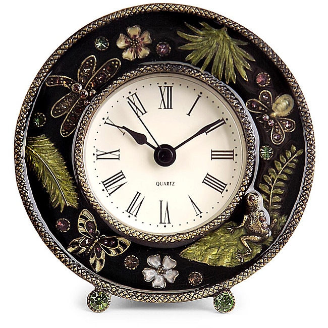 Shop Provence Natures Jewels Desk Clock Free Shipping Today