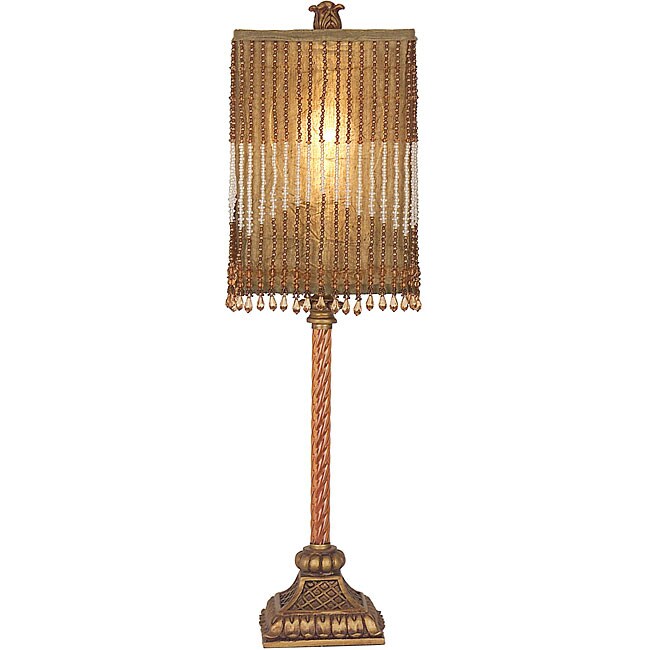 beaded accent lamp