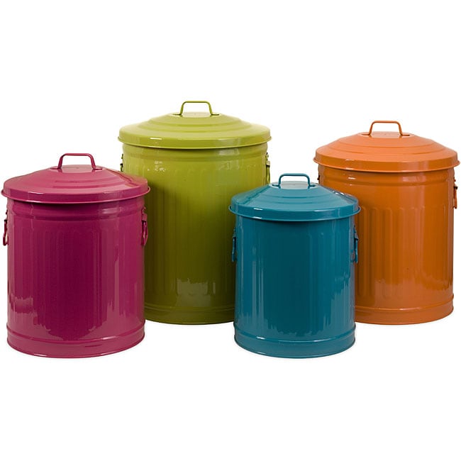 Set of 4 Americana Sunny Day Storage Containers