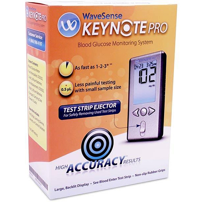 Wavesense Keynote Pro Blood Glucose Monitor  