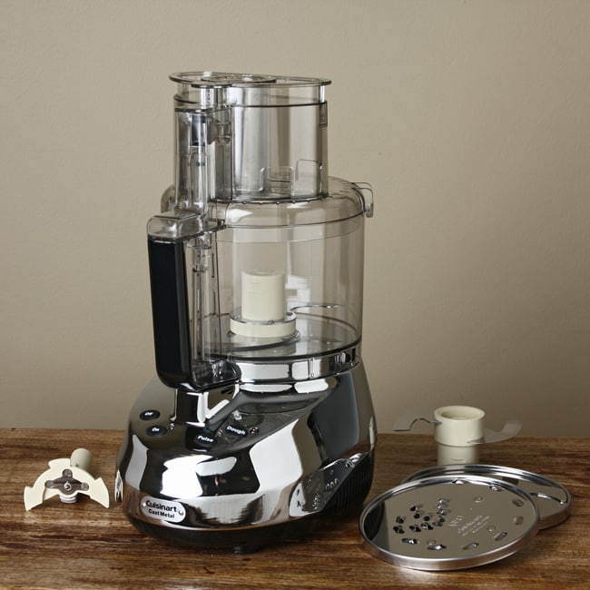 Cuisinart DLC3011CHNWS 11cup Cast Metal Food Processor Free