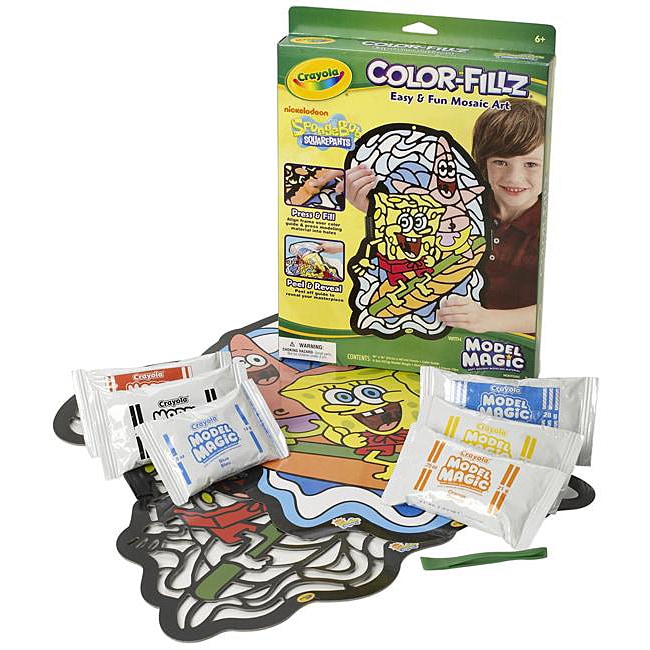 Download Crayola Sponge Bob Model Magic Color Fillz Mosaic Art Kit - Free Shipping On Orders Over $45 ...