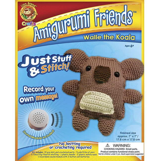 Amigurumi Friends Walle The Koala Kit