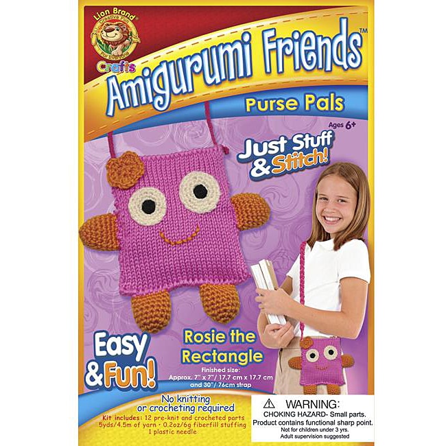 Amigurumi Friends Rosie The Rectangle Purse Pals Kit