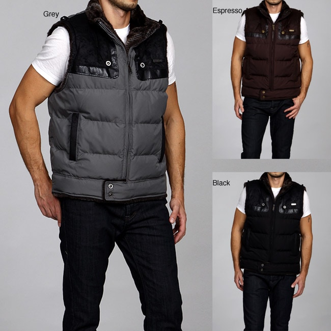 Sean John Mens Puffy Vest  