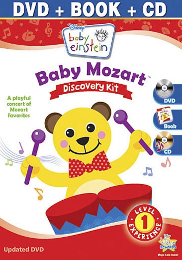 Baby EinsteinBaby Mozart Discovery Kit   DVD/CD; With Book (DVD 