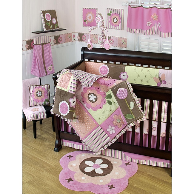 Sumersault Megan 4 piece Crib Bedding Set  