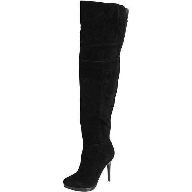 Bamboo by Journee Women's 'Addiction-69' Thigh-high Stiletto Boots ...
