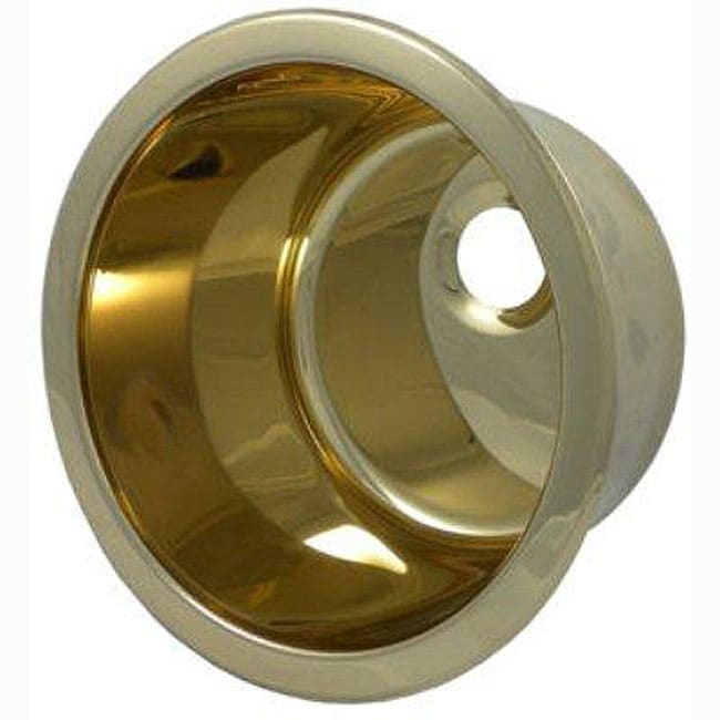 Portia 10 inch Round Gold PVD Bar Sink  