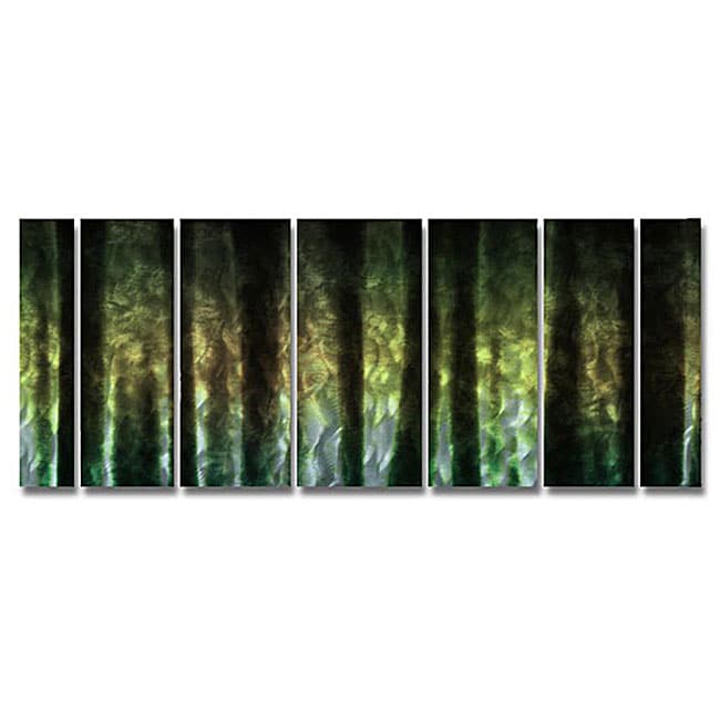 Ash Carl Seeking 7 panel Abstract Metal Wall Art Today $319.99 Sale