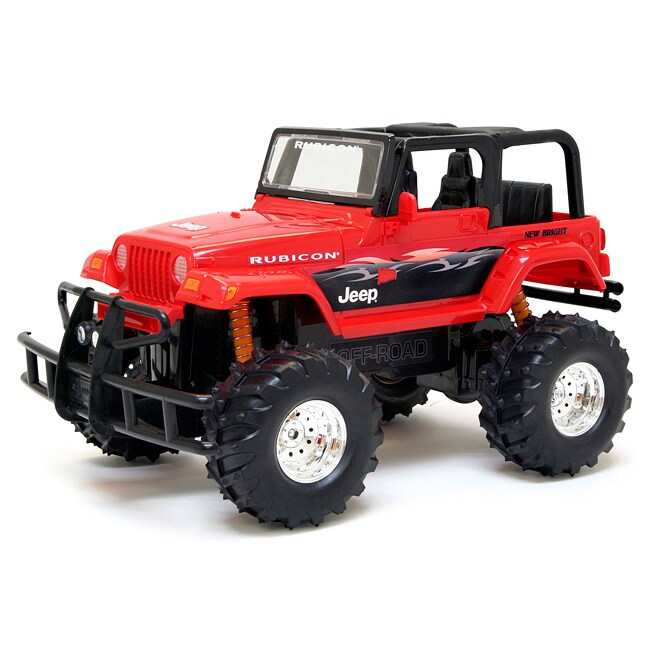 Remote Control 110scale 6v Black Jeep Wrangler Free Shipping Today