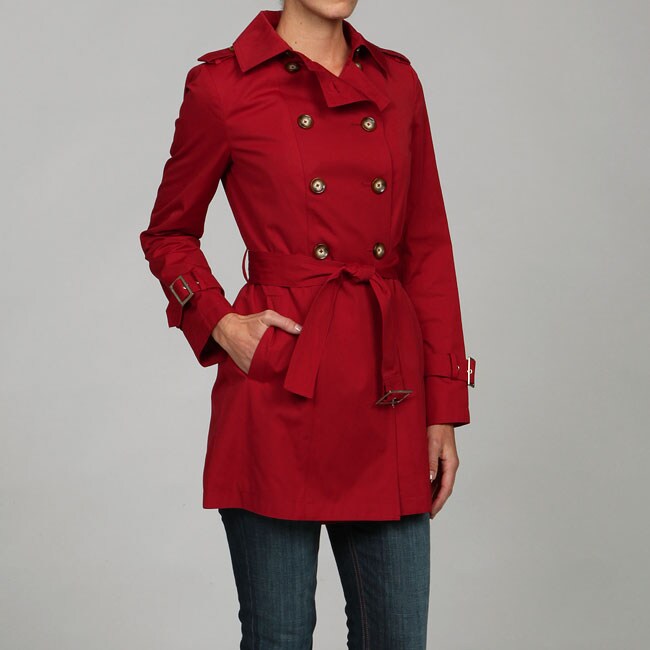 michael kors coat red