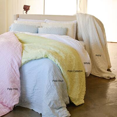 Seabury Voile Cotton Full/ Queen-size 3-piece Duvet Cover Set