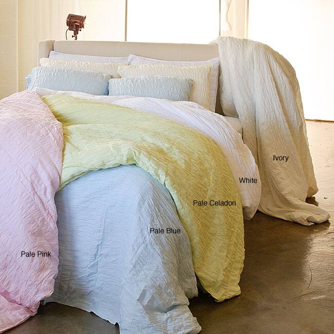 Seabury Voile Cotton Full/ Queen-size 3-piece Duvet Cover Set
