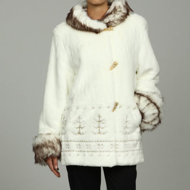 Nuage Women's Faux Fur Alaska Jacket Free Shipping Today Overstock
