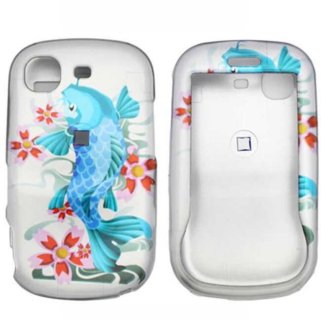 Samsung Strive Blue Koi Fish Snap On Case Cover  