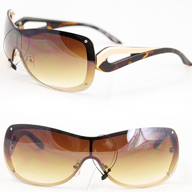 Womens M9203 Two tone Rimless Sunglasses