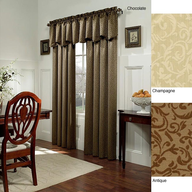 Helena Jacquard Room Darkening 63 inch Curtain Panel