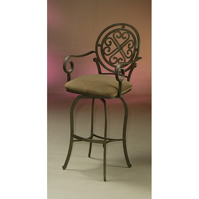 Island Falls 30 inch Patina Moss Bar Stool