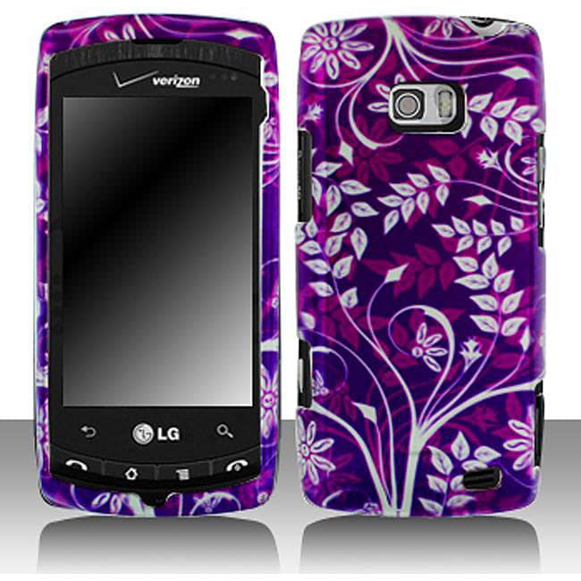 Purple Garden LG Ally VS740 Protective Case  
