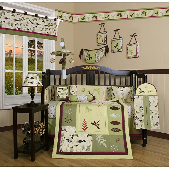 Autumn Leaves 13 piece Crib Bedding Set  