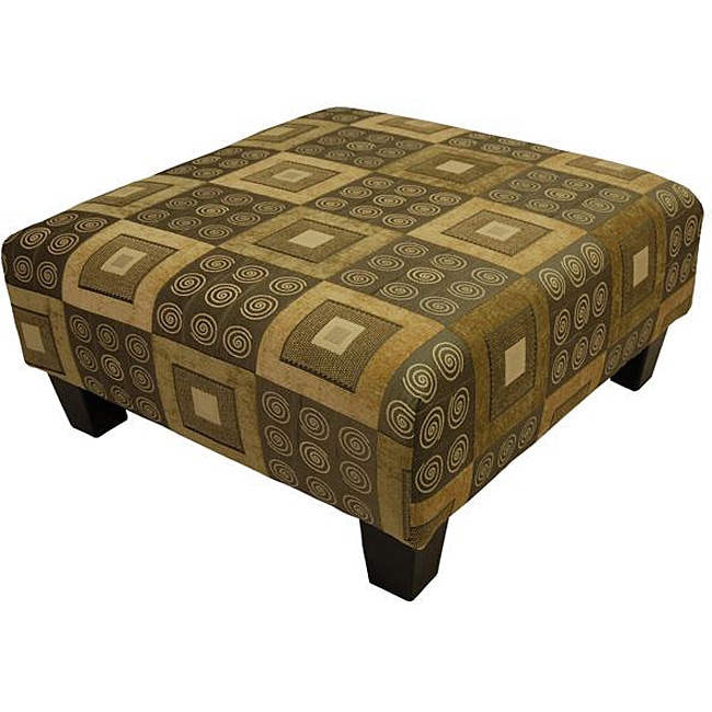 Contemporary Squares Cocktail Ottoman