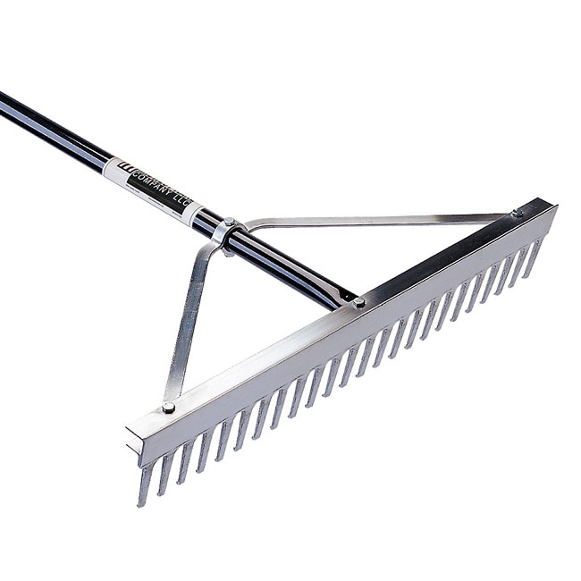 Shop Aluminum 30 Inch Landscape Rake Free Shipping Today Overstock   L13084120 