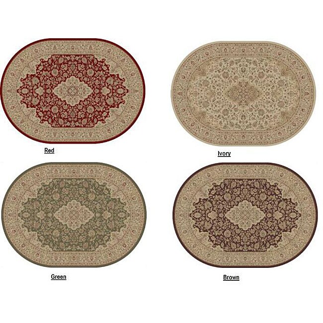 Empress Oriental Oval Rug (53 x 73)