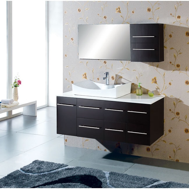 Gemini 54 inch Modern Single Sink Vanity  