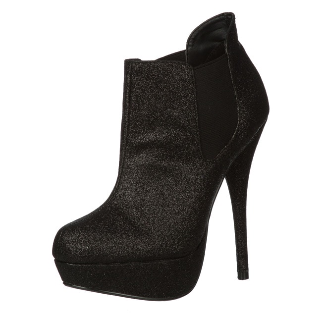 Steve Madden Womens P Raven Glitter Booties  ™ Shopping