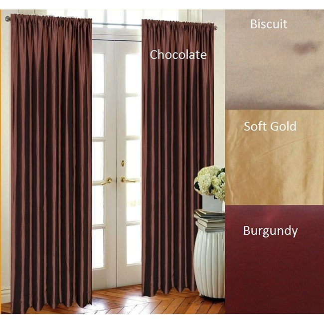 Zen Taffeta 96 inch Curtain Panel  