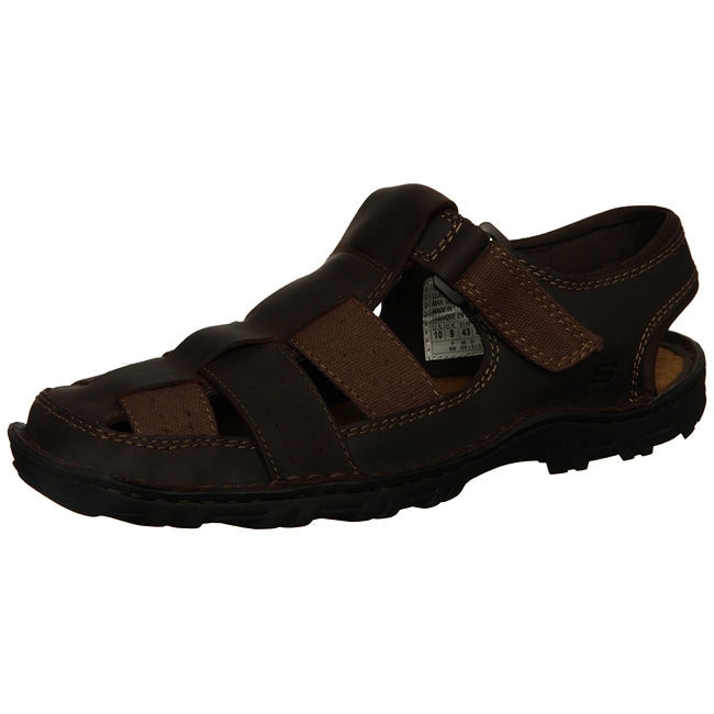 Skechers Mens Slater Closed Toe Fisherman Sandals  