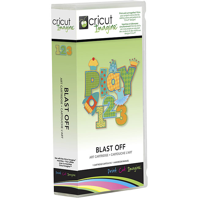 Cricut Imagine Blast Off Cartridge  