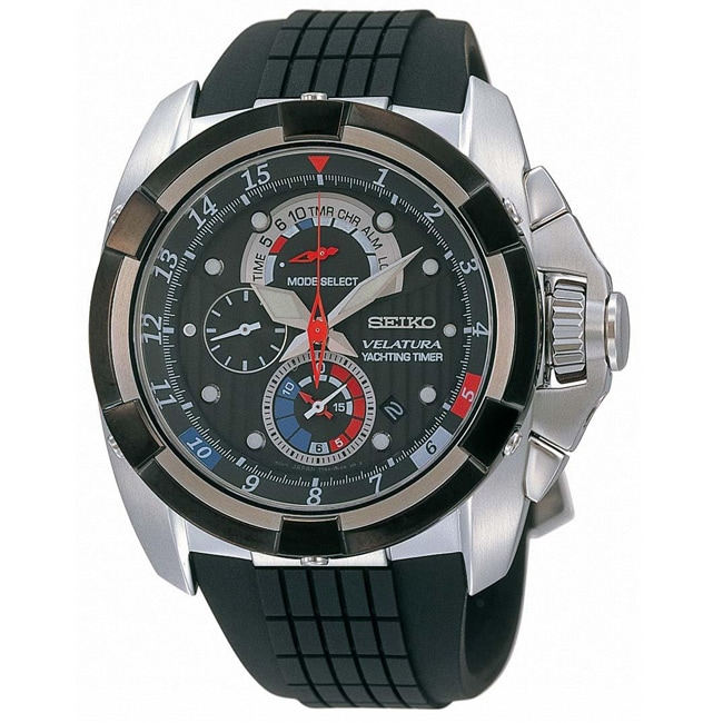 Seiko Mens Velatura Stainless Steel Quartz Watch Today $369.99