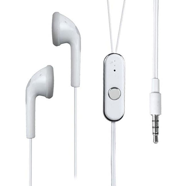 Blackberry Storm 9500 9530 White Premium Handsfree Earphone / Earpiece 