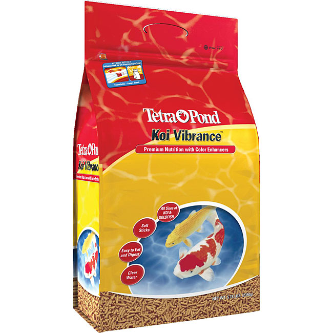 Tetra Pond 5.25 pound bag Floating Fish Food Sticks