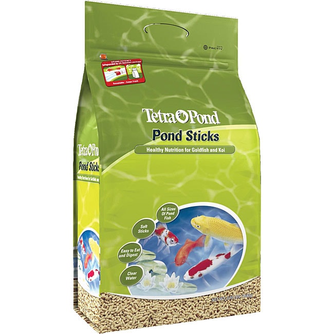 Tetra Pond 3.75 pound Bag Floating Fish Food Sticks