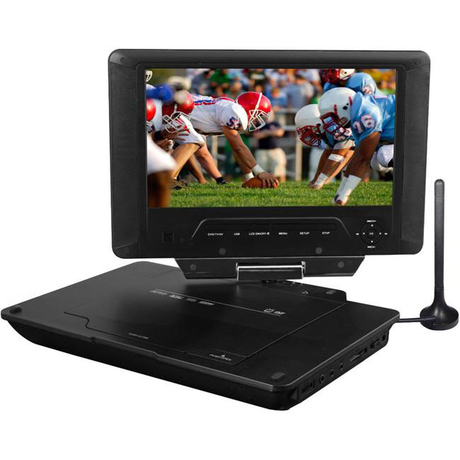 Envizen 9-Inch LCD Portable Digital TV and DVD Player - Free Shipping ...