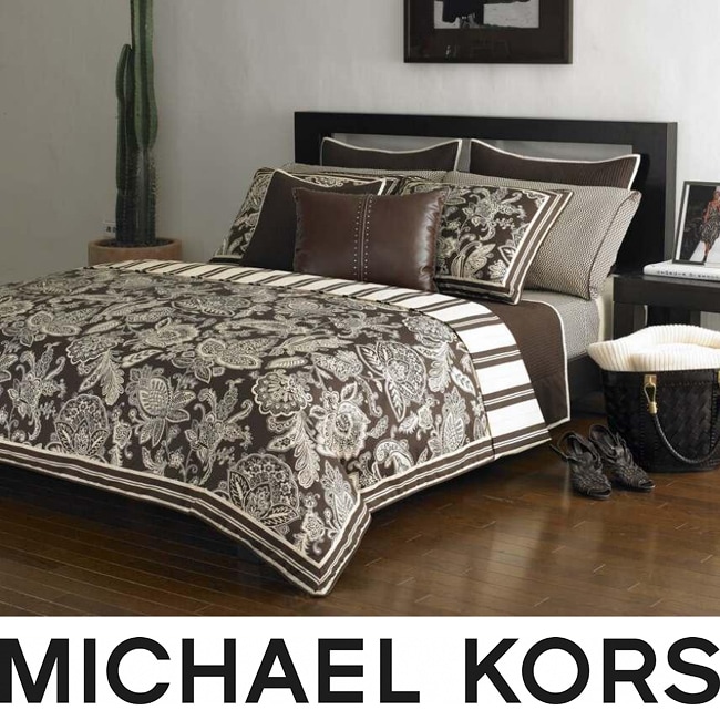 Michael Kors Taos Full Queen Size 3 Piece Comforter Set Free Michael Kors Taos Full Queen Size 3 Piece Comforter Set