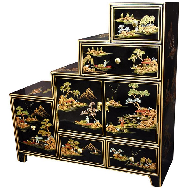 Black Step Tansu (China) Today 