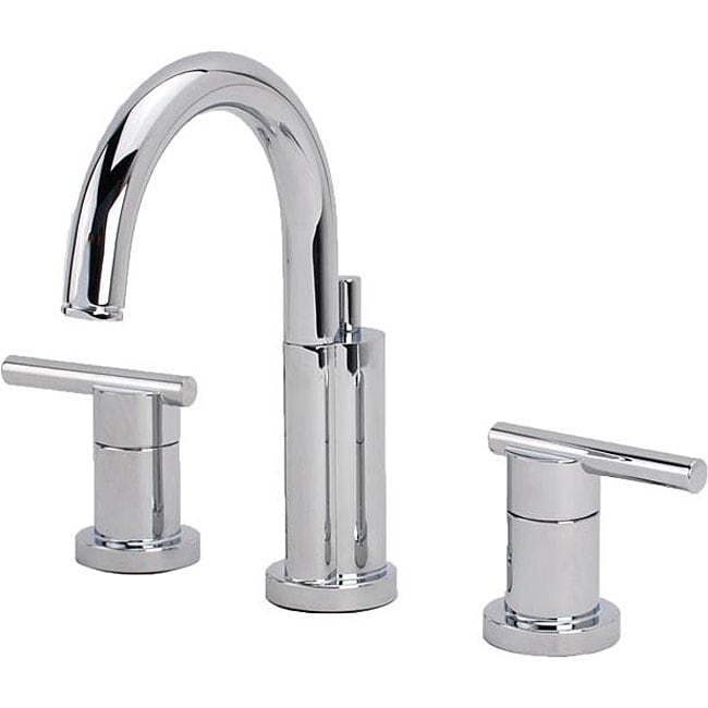 Fontaine Delfino Chrome Wide Spread Bathroom Faucet  