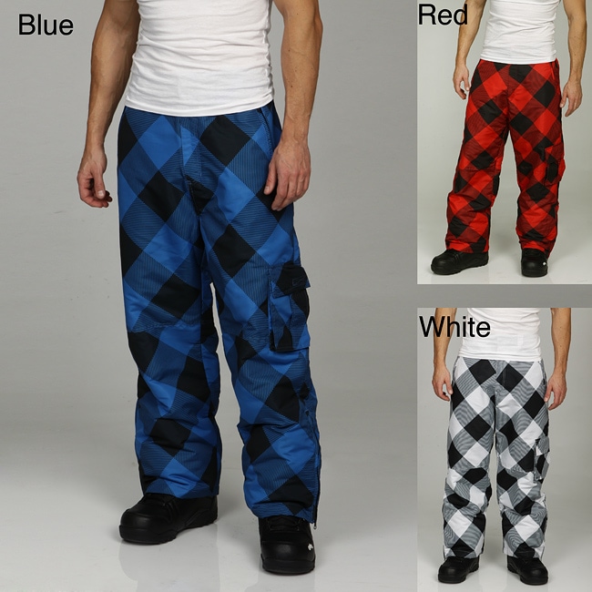 buffalo plaid pants for men