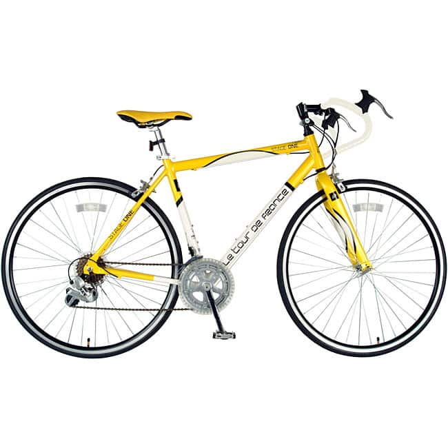 Tour De France Stage One Yellow Jersey Bike