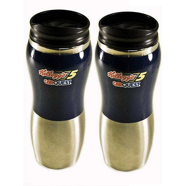 Nascar Kellogg's Carquest 16-oz Fusion Tumblers (Pack of 2)