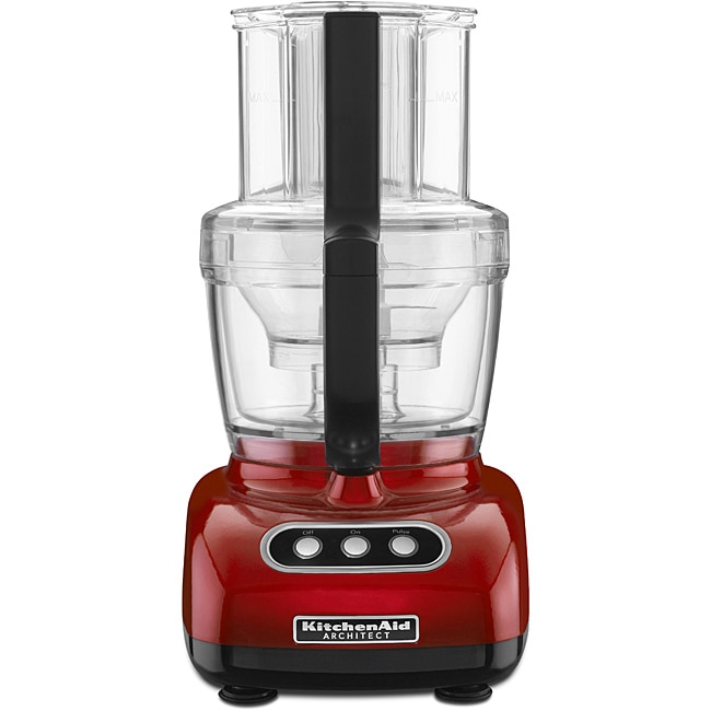 KitchenAid KFPM773CA Candy Apple Red 12 cup Wide Mouth Food Processor